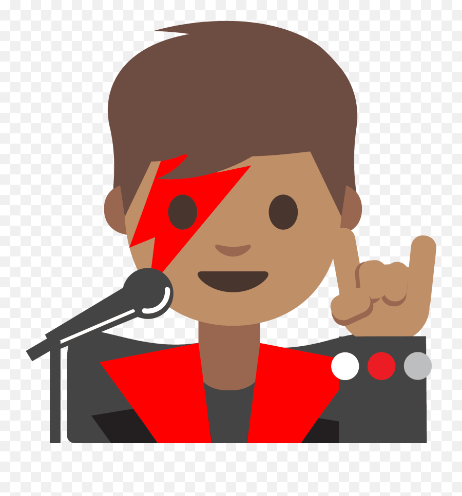 Man Singer Emoji Clipart Free Download Transparent Png - Emoji,Singer Clipart