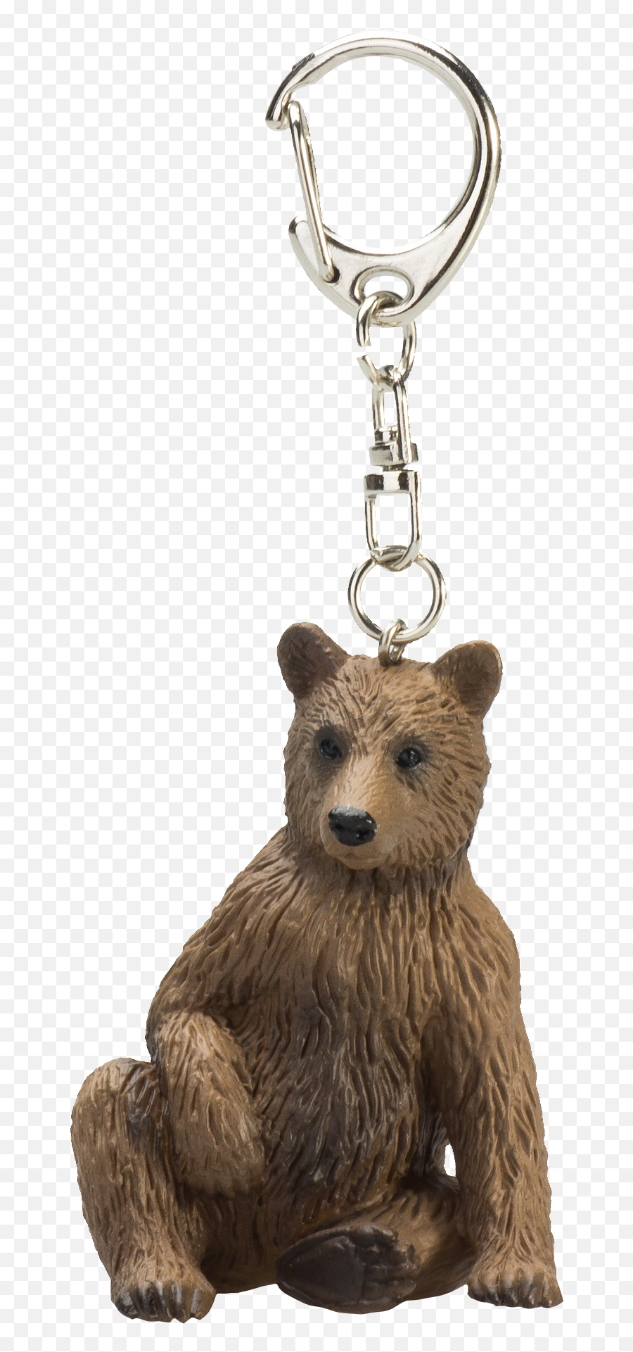 Grizzly Bear Cub Keychain Mojo - Grizzly Bear Keychain Emoji,Cubs Bear Logo