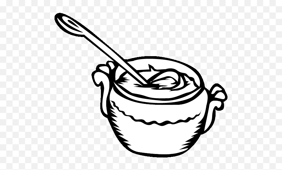 Soup Pot Coloring Page Coloring Pages Clip Art Goldilocks - Pot Of Soup Coloring Pages Emoji,Soup Clipart Black And White