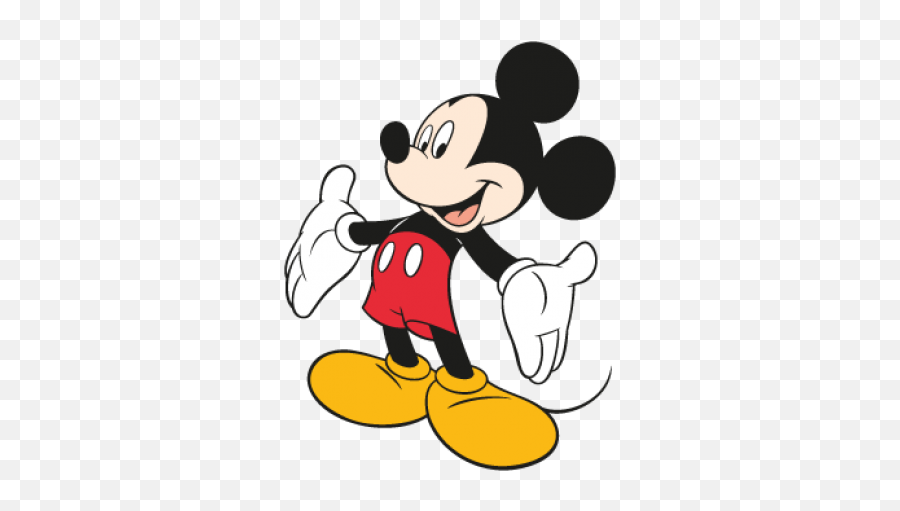 Mickey Mouse Png Vector Transparent Png - Mickey Mouse Vector Cdr Emoji,Mickey Mouse Clubhouse Logo