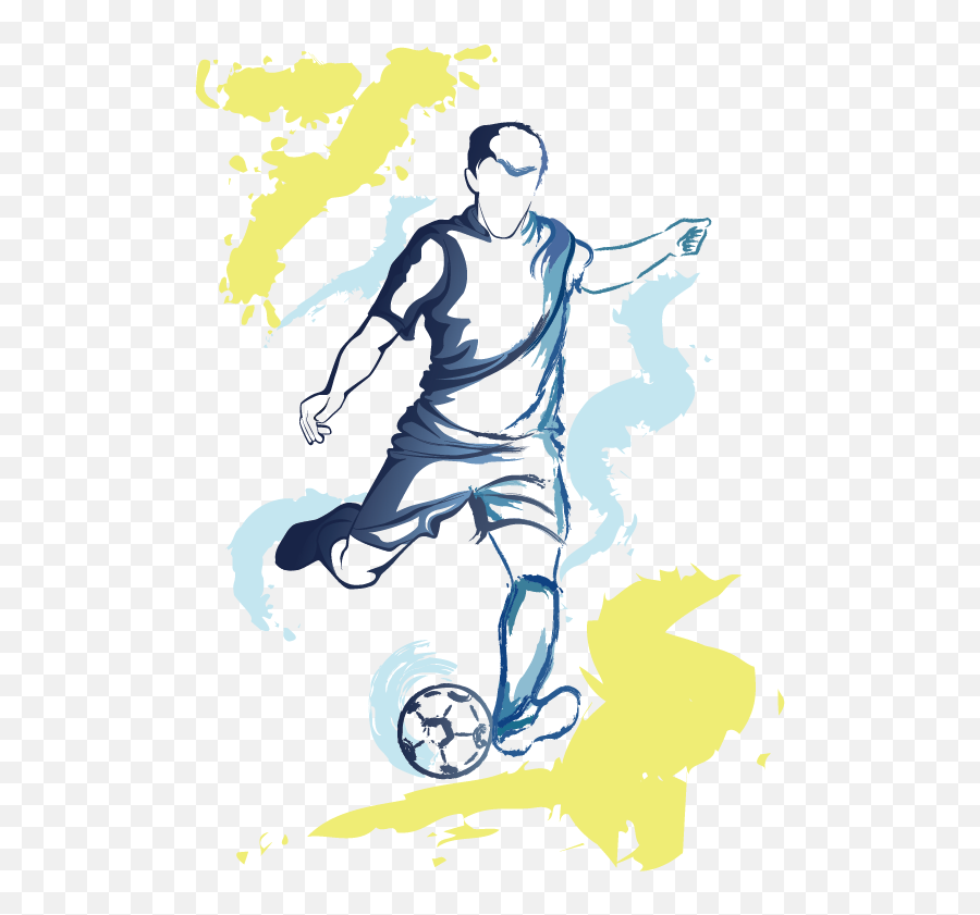 Football Players Vector Png Transparent Emoji,Kickball Clipart
