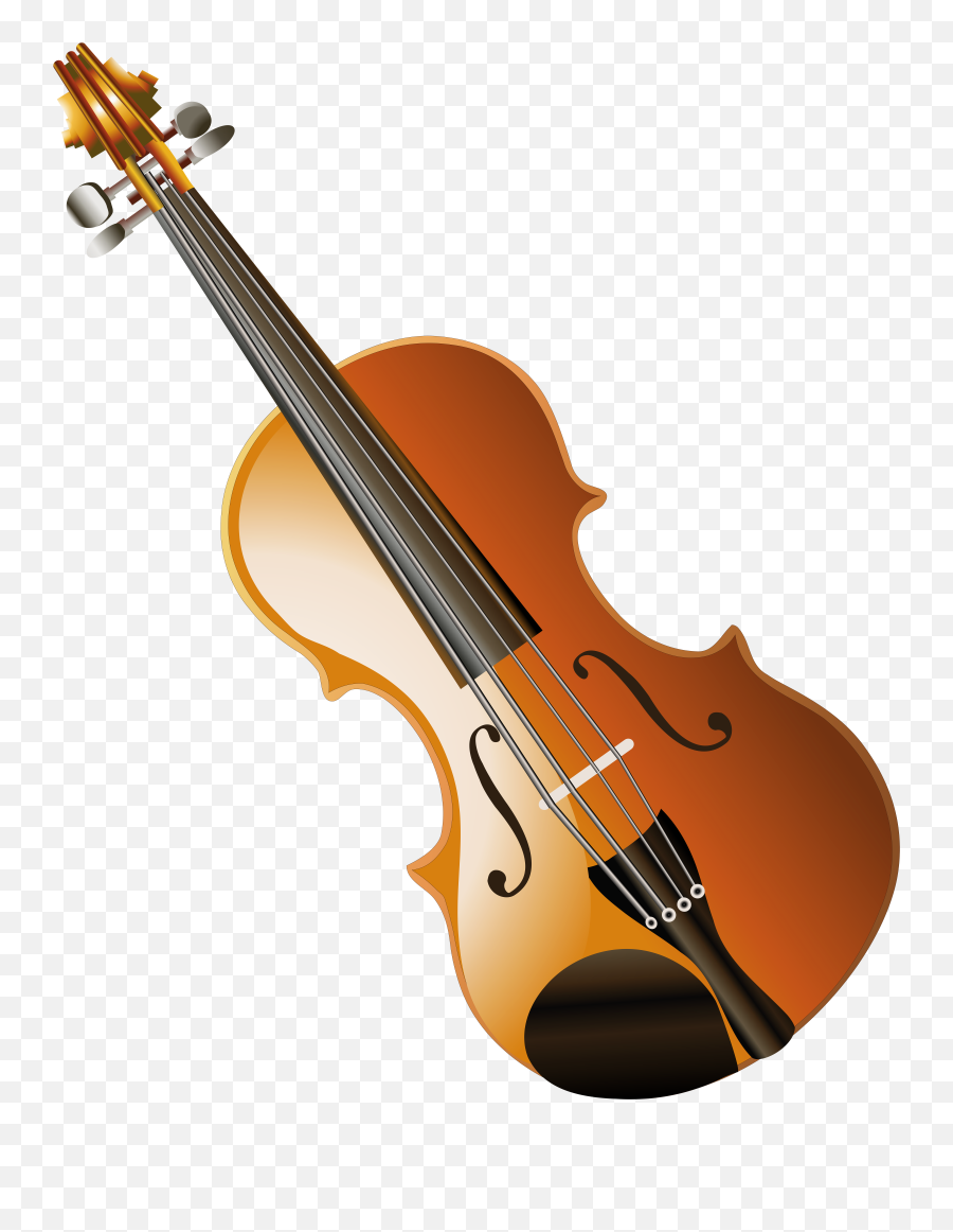 Download Violin Clipart Png Png Image Emoji,Violin Clipart
