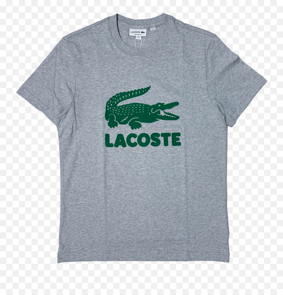 Mens Lacoste Graphic T - Shirt 100 Cotton Short Sleeve Tee Lacoste Logo New Emoji,Lacoste Logo Png