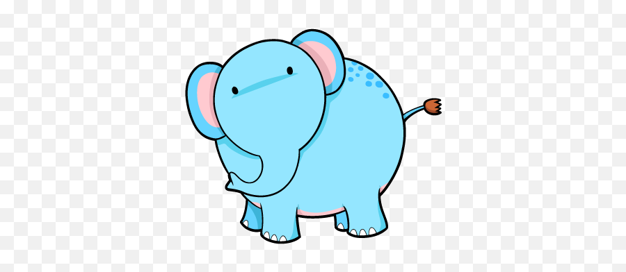 Free Cartoon Baby Elephant Images Emoji,Cute Elephant Clipart