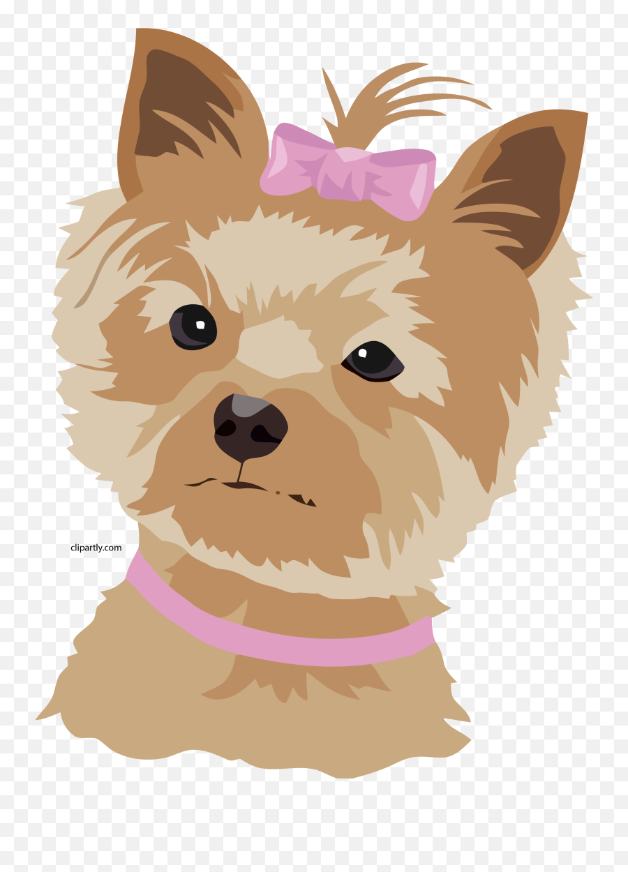 Angry Girl Dog Clipart Png - Small Dog Clip Art Full Size Emoji,Terrier Clipart