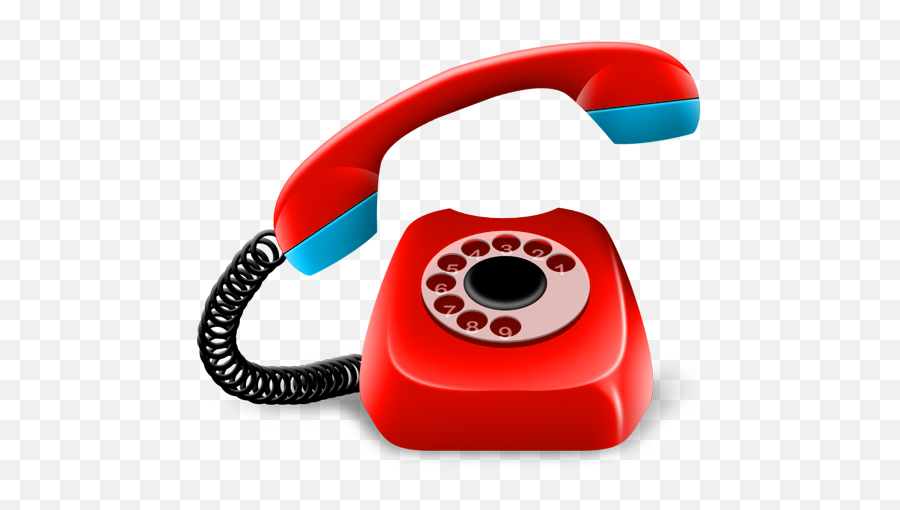 Red Telephone Clipart Images Free - 3d Telephone Icon Png Emoji,Phone Clipart