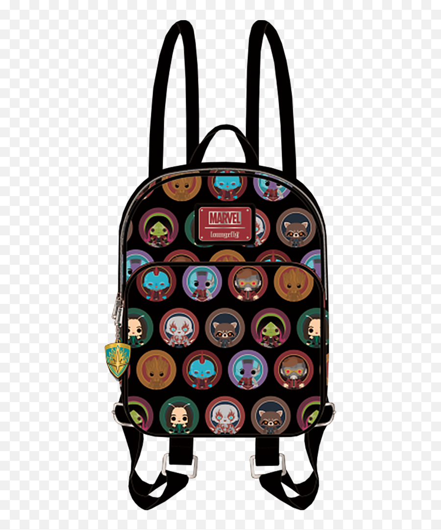 Marvel Guardians Of The Galaxy 2 Chibi Print Mini Backpack Emoji,Guardians Of The Galaxy 2 Logo