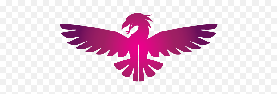 Pink Eagle Logo - Automotive Decal Emoji,Eagle Logo