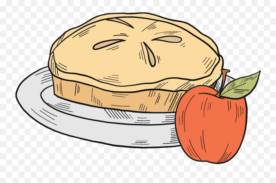 Apple Pie Clipart - Diet Food Emoji,Apple Pie Clipart