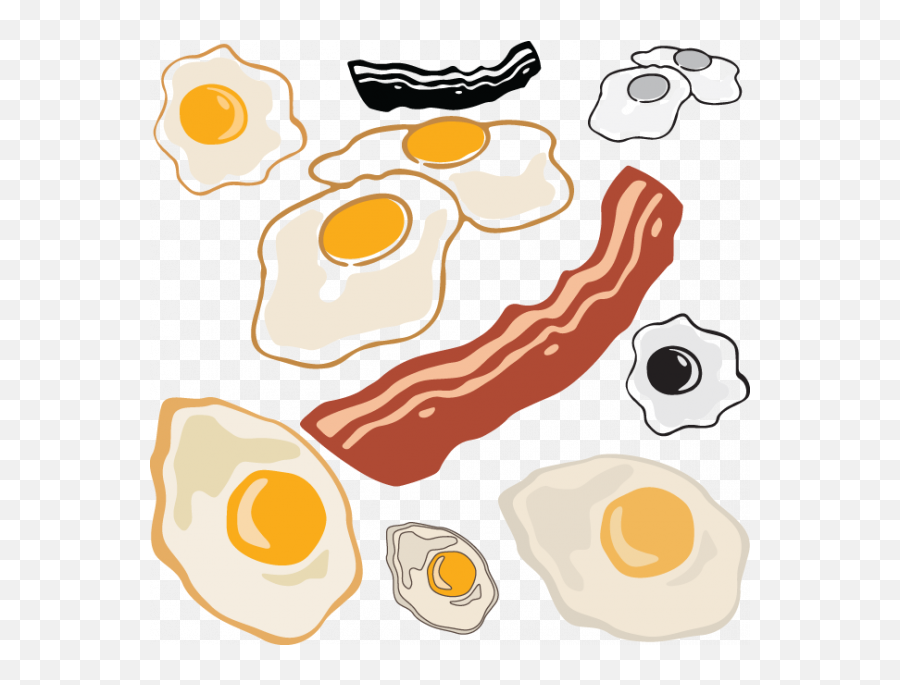 Bacon And Eggs Clipart Images Png Transparent U2013 Free Png Emoji,Eggs Clipart