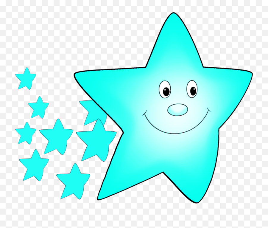 Library Of Animated Comet Picture - Blue Star Funny Emoji,Comet Clipart