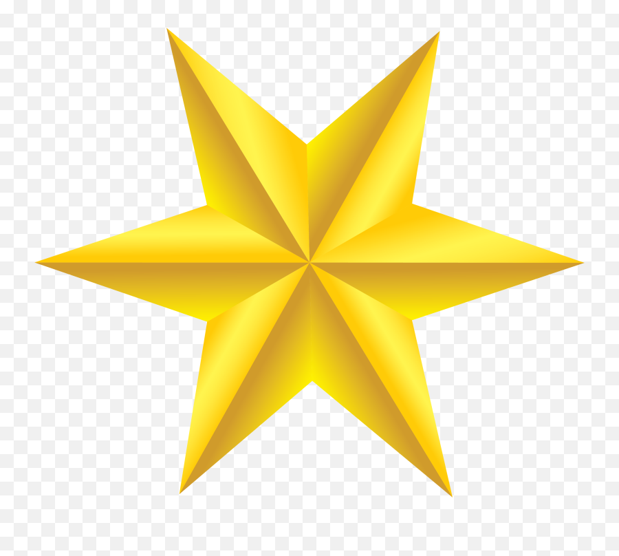 Download Gold Star Line Clipart - Decorative Emoji,Estrella Png