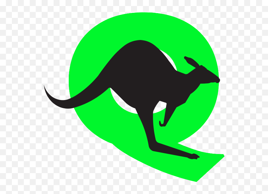 Kangaroo Q Logo - Logodix Kangaroo Emoji,Kangaroo Logo