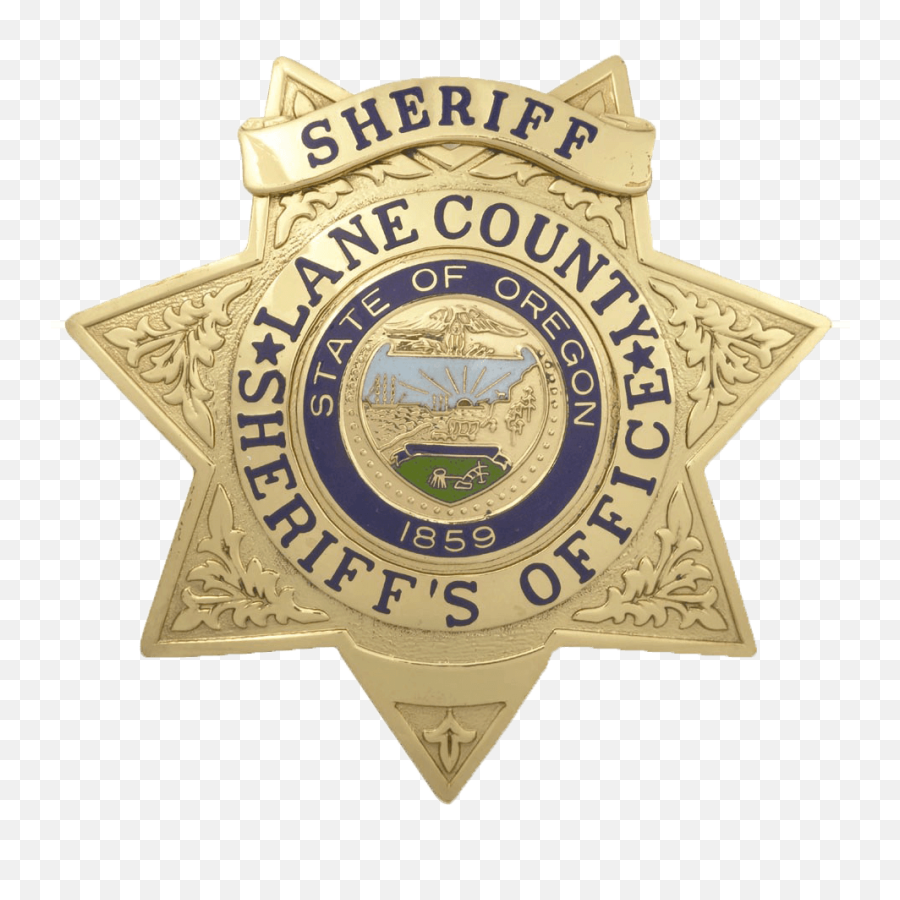 Filelane County Oregon - Sheriff Star Transparentpng Forsyth County Office Logo Emoji,Gold Star Transparent