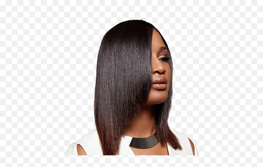 Black Hair Texture Png - Shoulder Length Emoji,Texture Png