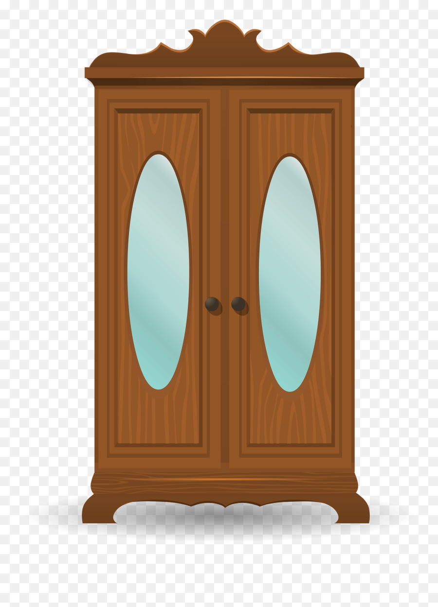 Shiny Oval Mirrors Clipart - Clipart Images Of Cupboard Emoji,Tall Clipart
