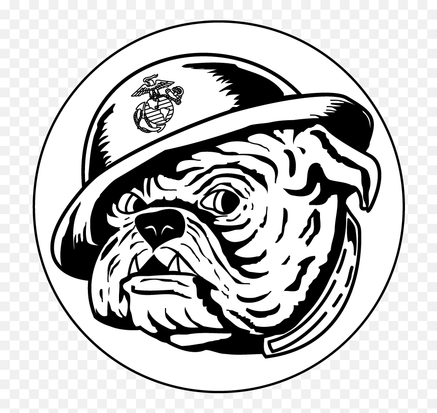 Bulldog Vector Devil Dog - Devil Dog Usmc Drawing Devil Dog Vector Emoji,Usmc Logo Vector