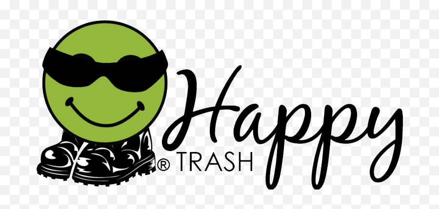 Container - Happy Emoji,Trash Logo