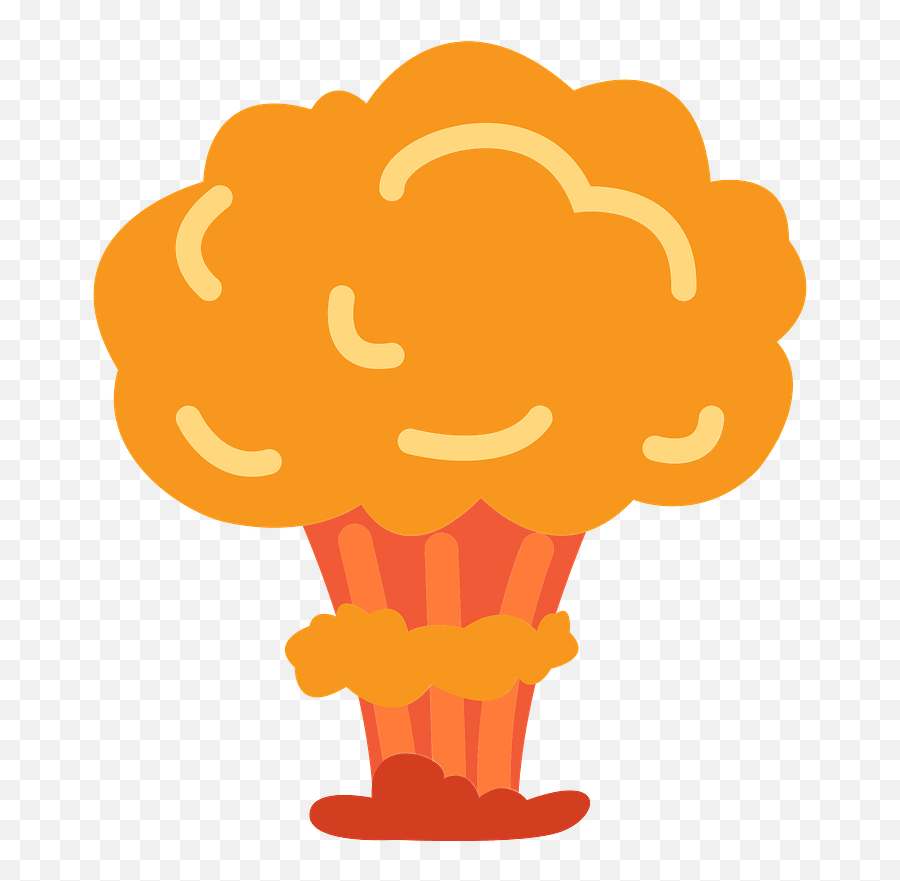 Nuclear Explosion Clipart Free Download Transparent Png - Big Emoji,Explosion Transparent
