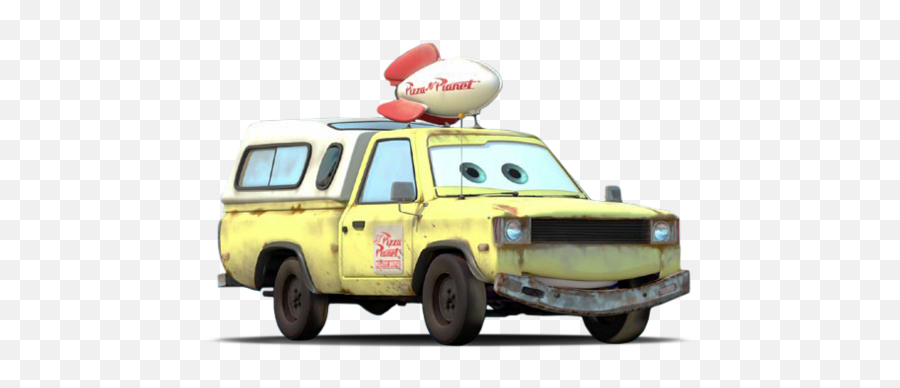 Todd The Pizza Planet Truck - Cars Todd Emoji,Pizza Planet Logo