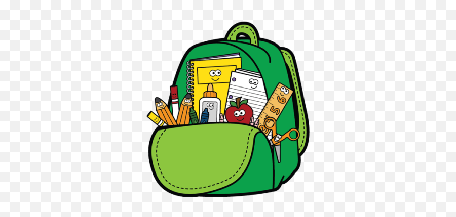 Download School Backpack Clip Art Emoji,Pack Clipart