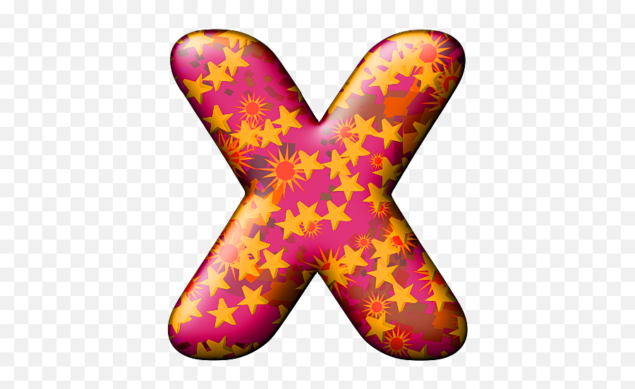 Presentation Alphabets Party Balloon Emoji,Letter X Clipart