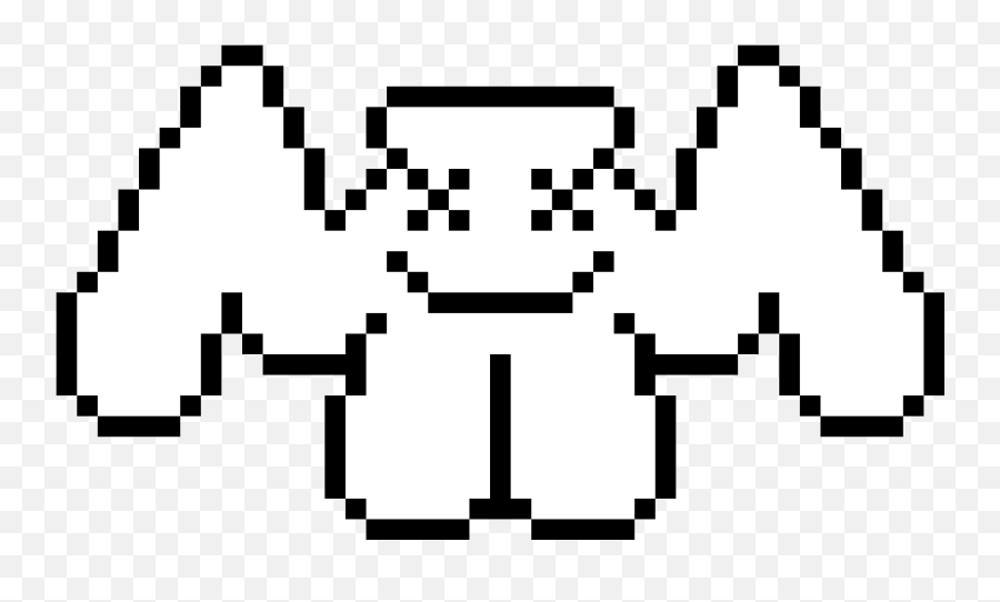 Marshmello Logo Png Posted - Marshmello Pixel Art Emoji,Marshmello Logo