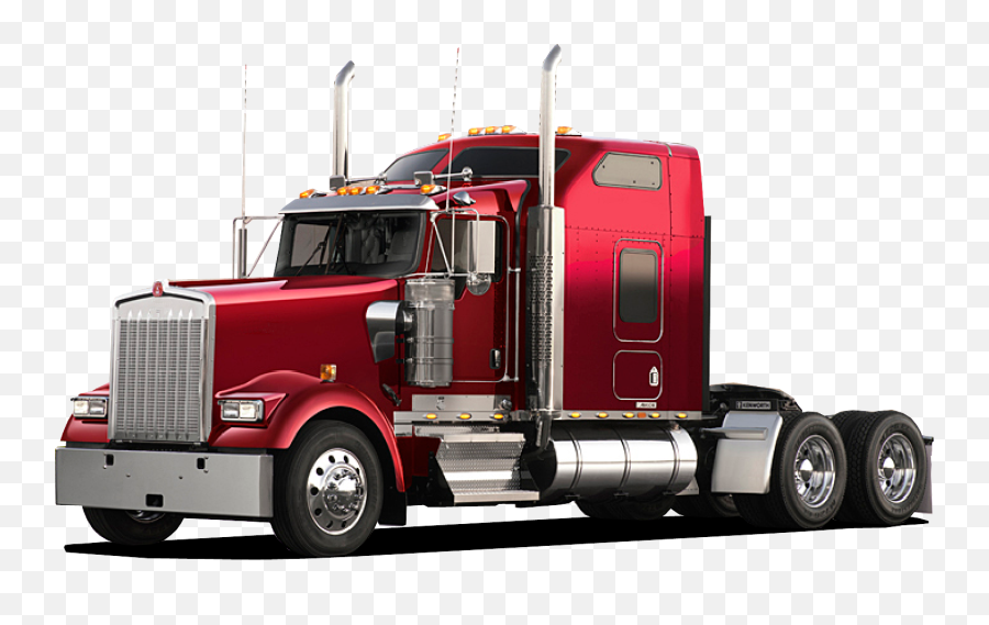 American Truck Sideview Transparent Png - Transparent Background Semi Truck Png Emoji,Truck Png