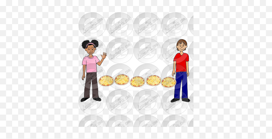 5 Pizzas Picture For Classroom Therapy Use - Great 5 Emoji,Pizza Chef Clipart