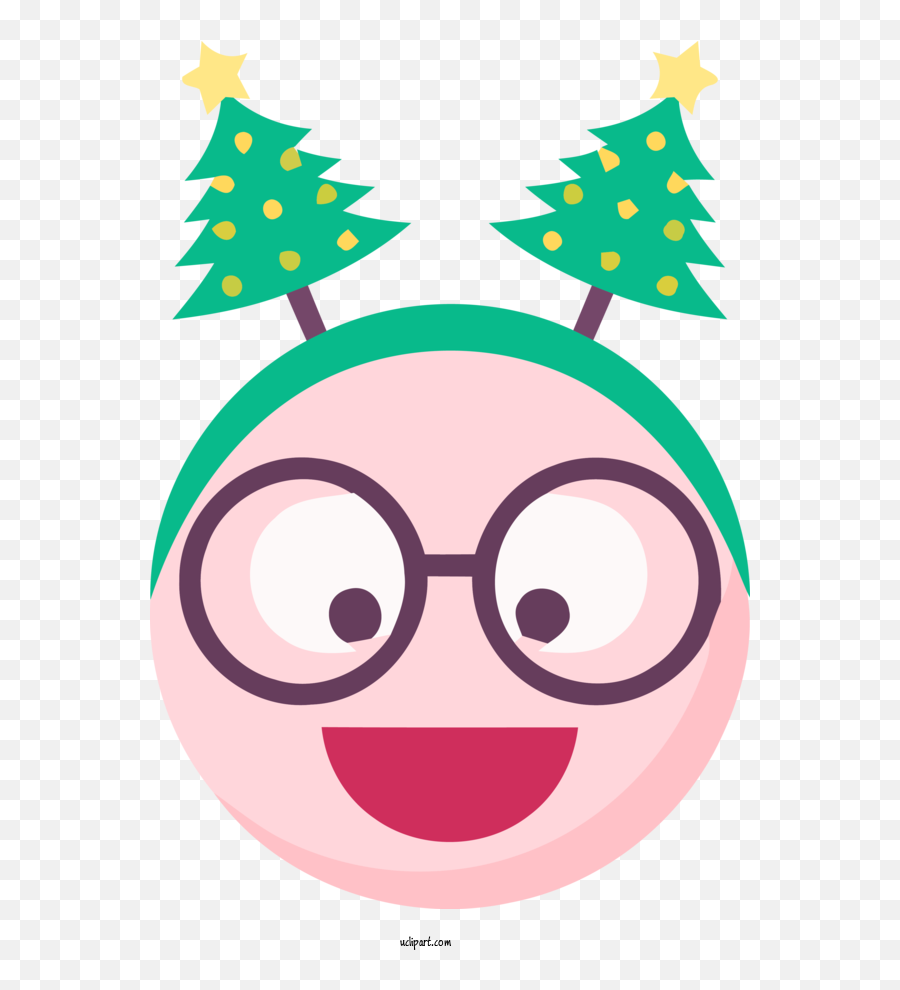 Holidays Facial Expression Nose Green For Christmas Emoji,Facial Expressions Clipart