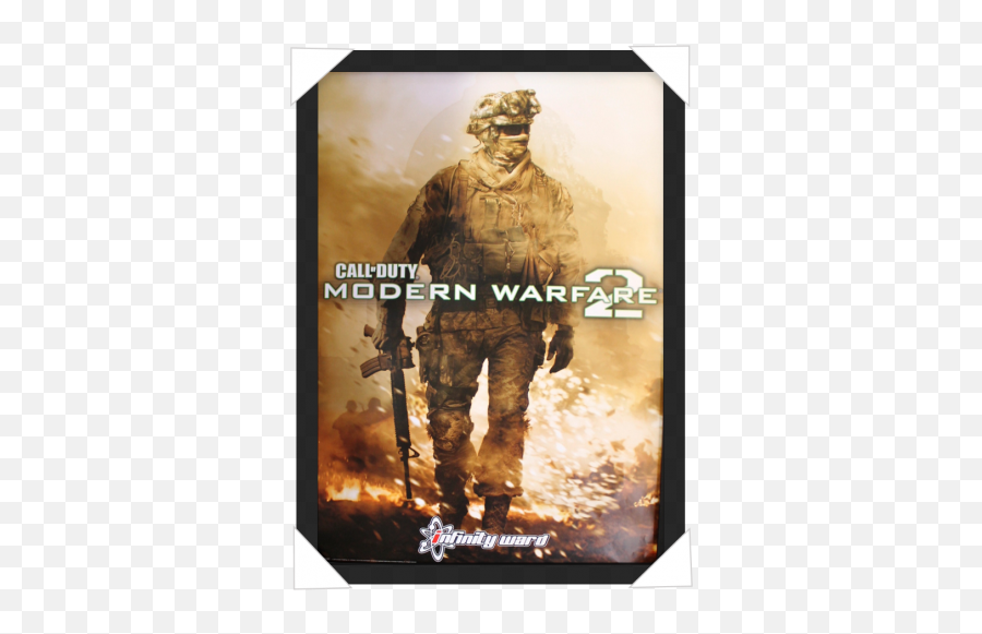 374 - Call Of Duty Modern Warfare 2 Pc Game Dvd Full Emoji,Call Of Duty Soldier Png