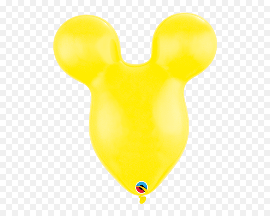 5 X 15 Mouseheadears Shaped Qualatex Latex Balloons Mickey Emoji,Mickey Mouse Clubhouse Png