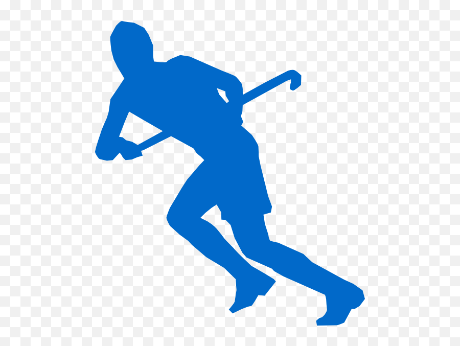 Field Hockey Player Clipart Png Image - Field Hockey Player Graphic Emoji,Hockey Clipart