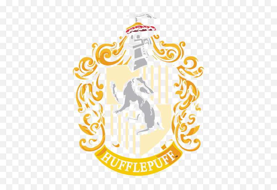 Harry Potter Hufflepuff House Crest Puzzle Emoji,Harry Potter House Logo