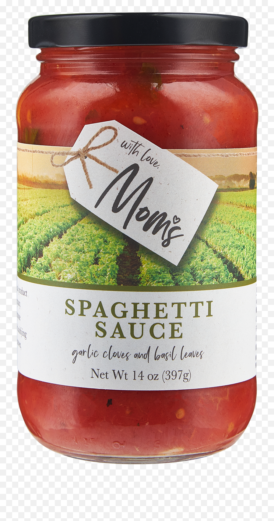 Momu0027s Garlic Basil Spaghetti Sauce 14oz Fischer U0026 Wieser Emoji,Transparent Spaghetti