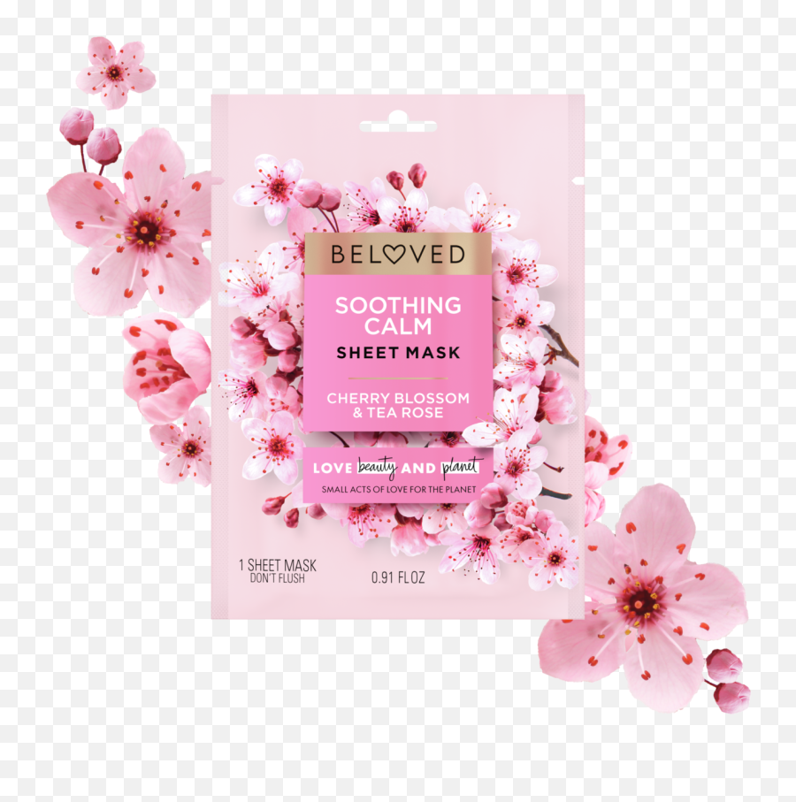 Cherry Blossom U0026 Tea Rose Love Beauty And Planet Emoji,Sakura Petal Png