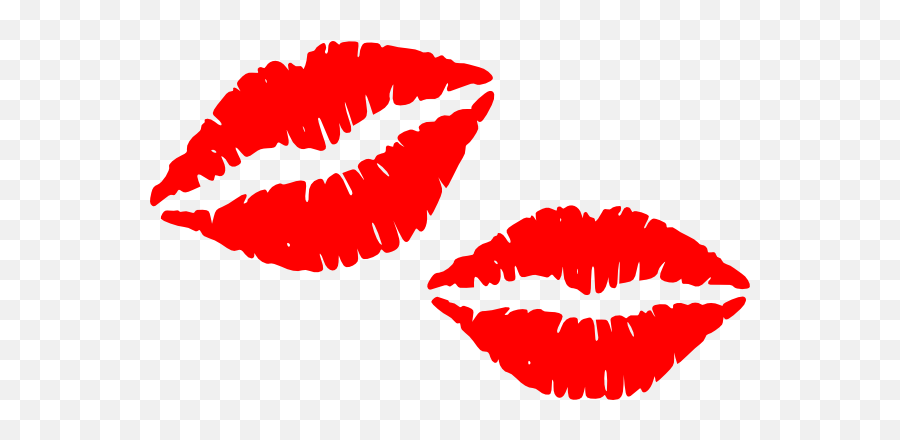 Free Vector Art Lips Clipart - Clipart Cartoon Kiss Lips Emoji,Lips Clipart