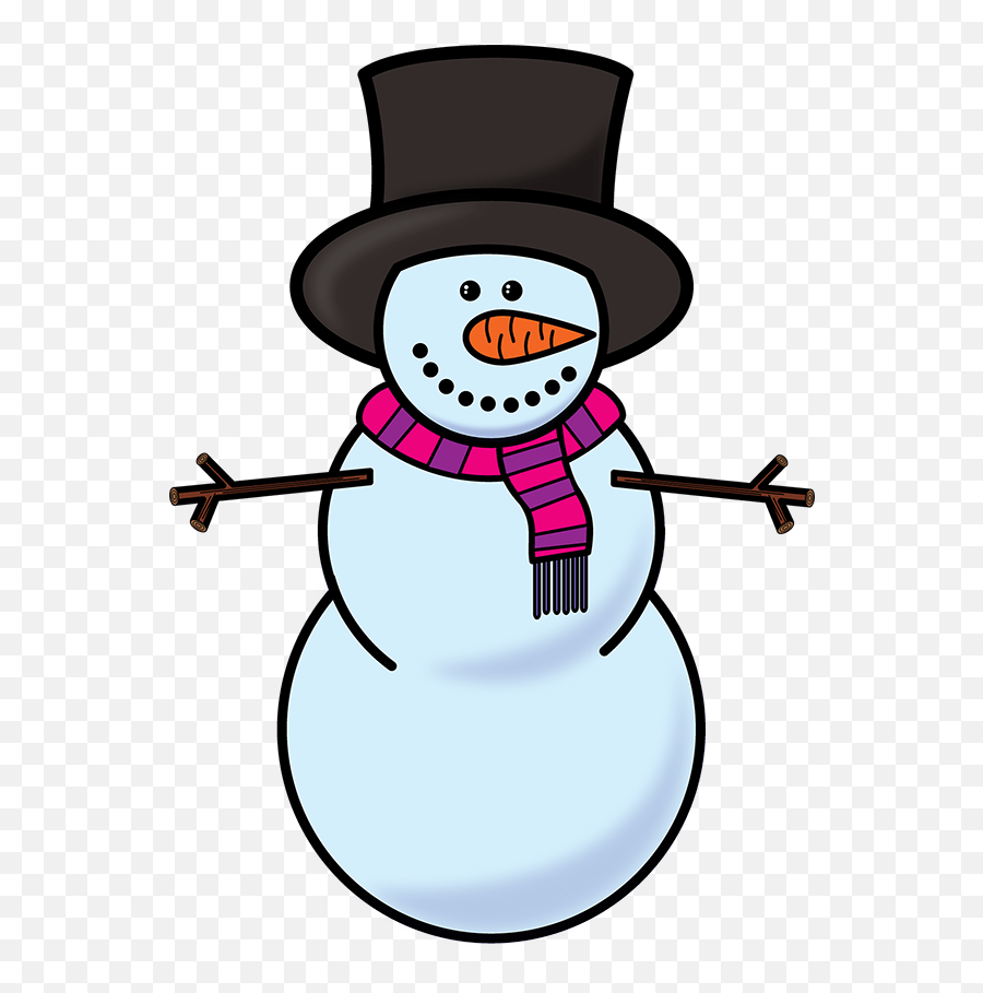 Snowman Clip Art Free For Teachers - Winter Clipart Snowman Emoji,Snowmen Clipart