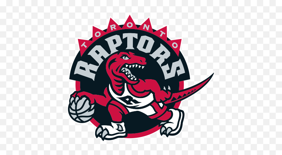 Equipo De Basquetbol Toronto Raptors - Toronto Raptors Old Logo Emoji,Nba Logo Quiz