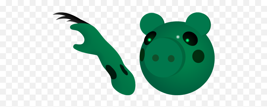 Roblox Piggy Dinopiggy Cursor U2013 Custom Cursor - Adopt Me Cursor Dino Emoji,Roblox Png