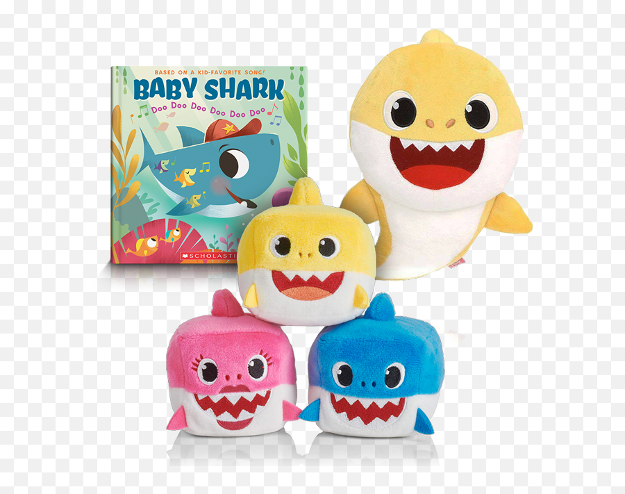 Baby Shark Png Personajes Transparent Images U2013 Free Png - Baby Shark Square Toy Emoji,Baby Shark Clipart
