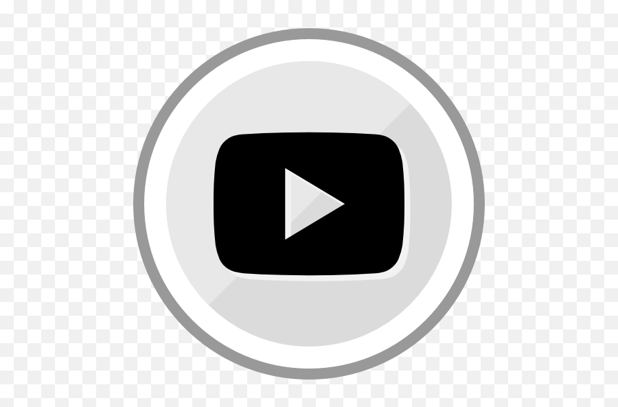 Social Media Corporate Logo Youtube Play Free Icon Of - Vertical Emoji,Youtube Logos