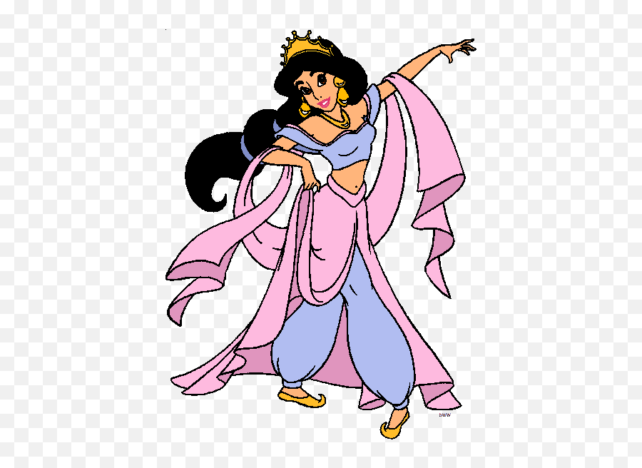 Jasmine Cartoon Disney Princess Jasmine Clipart Disney - Disney Images Of Jasmine And Aladdin Clipart Emoji,Aladdin Clipart