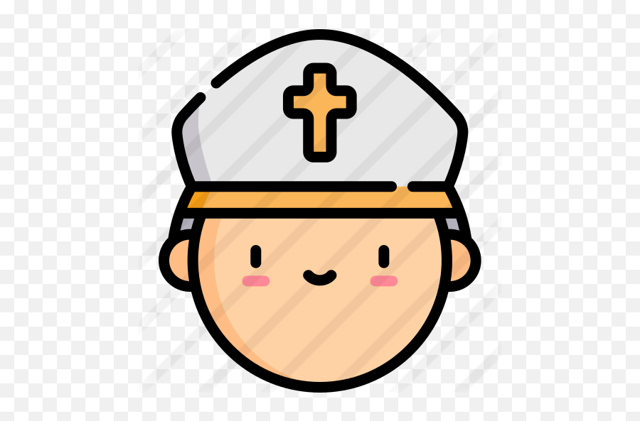 Pope - Free People Icons Nurse Image Black And White Cartoon Emoji,Pope Png