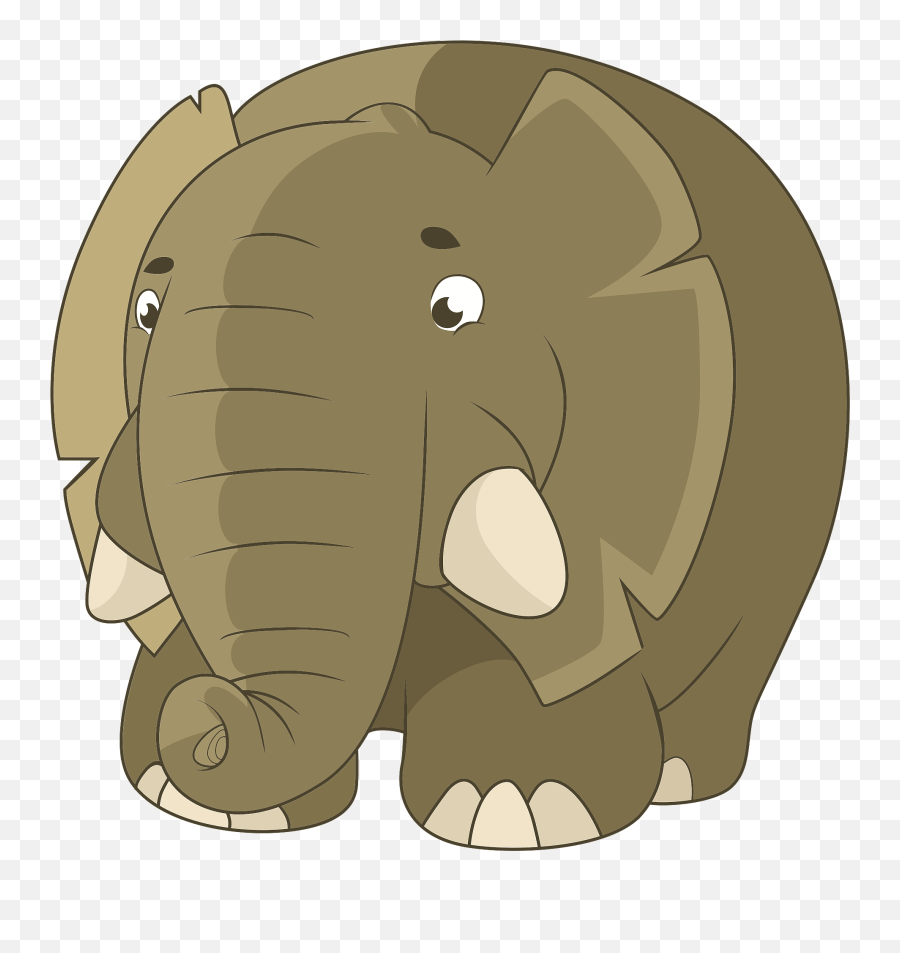 Fat Elephant Clipart Free Download Transparent Png Creazilla - Fat Elephant Png Emoji,Elephants Clipart