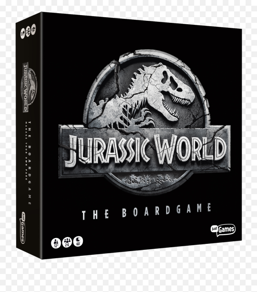 Boardgame - Jurassic World Board Game Emoji,Jurassic Park Logo Black And White