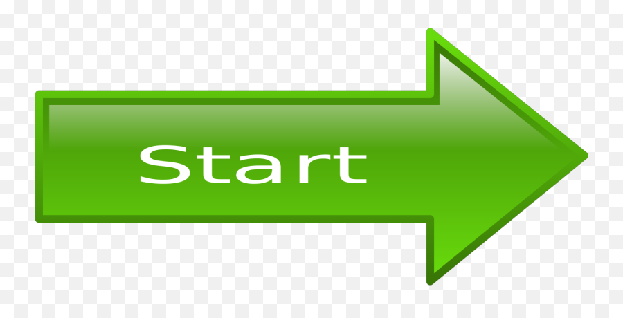 Start Arrow Clip Art At Clker - Clipart Start Emoji,Start Clipart