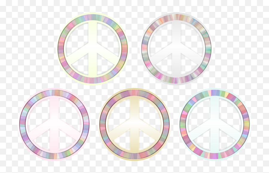 Free Clipart Peace Symbol - Pastels Visciousspeed Peace Symbols Emoji,Clipart Symbols