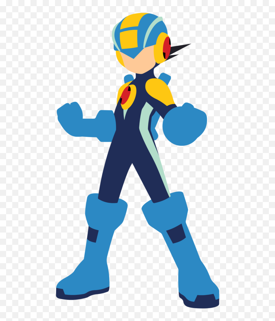 Megaman Vector By Jax89man - Mega Man X Vector Transparent Megaman Nt Warrior Emoji,Mega Man X Png