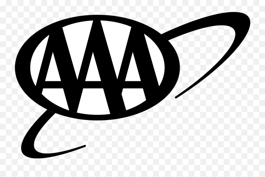 Aaa Logo Black And White - Aaa Logo White Emoji,Aaa Logo